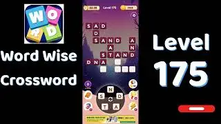 Word Wise Crossword Level 175 Answers 🧠🧩 | Relaxing Crossword Puzzle | SolutionGuruji