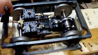 Booster truck running.AVI