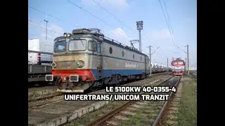 🚄 LE 5100KW 40-0355-4 in stare estetica impecabila apartinand UNIFERTRANS cu mecanic de treaba