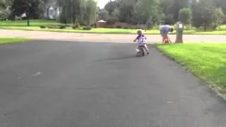 Sammy loves his Chicco balance bike