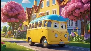 Wheels on the Bus Countryside Ride | English Nursery Rhyme | Kids Songs | Baby Music