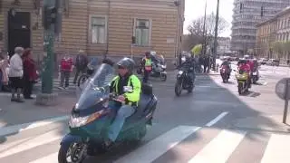 Motoros felvonulás Szeged 2015