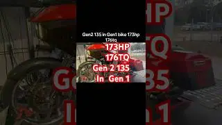 2021 Gen 2 135 engine in Gen 1 Harley Davidson Roadglide 173Hp