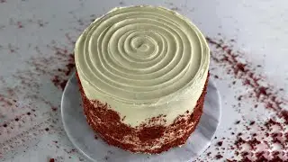 كيكة الرد فلفلت باطيب طعم واسهل طريقة.Fluffy Red Velvet Cake with creamy frosting recipe