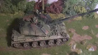 DIORAMA CHAR AMX AUF1 (drôle de coïncidence)