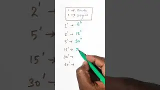 Degree minute conversion #shorts#viral #by #knowledge