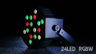 PL022 LED FLAT PAR 64 RGBW