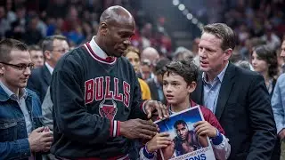 Michael Jordan Stopped His Security Guard &mdash; He Refused To Let Them Push A Child Away