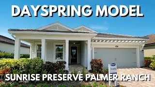 Inside the FASHIONABLE Dayspring by Mattamy Homes in Sunrise Preserve at Palmer Ranch Sarasota