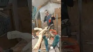 The Chris Fillinich Effect is live!Large Snake Carving