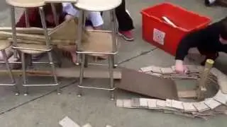 Multi Level Marble Run Contraption