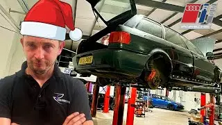Removing An Audi RS2 Engine: The NIGHTMARE Before Xmas!