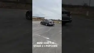 BMW 320D F30 STAGE 2 + POPCORN