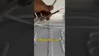 copper pipe flaring and almuniam pipe joint 💗💗#airconditioner #shortvideo 🔧🔨