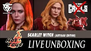 Hot Toys - Scarlet Witch (Artisan Edition) - Live Unboxing - Good Evening Grails