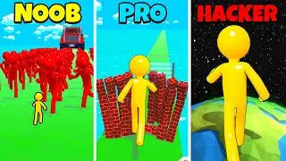NOOB vs PRO vs HACKER - ScaleMan