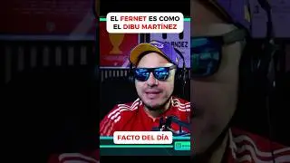 El Fernet es como el Dibu Mart&iacute;nez