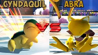 Pokemon battle revolution - Cyndaquil vs Abra