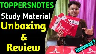 Topper Notes Unboxing And Review | NEET Toppers Notes | Best Notes For NEET | NEET Study Material