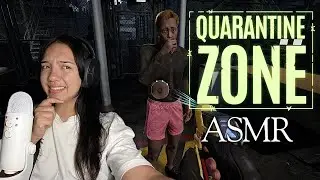 horror indie gameplay but asmr?🧟‍♀️🦠Quarantine Zone (whispered)