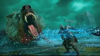 Kratos And Atreus Vs GARM in GOD OF WAR RAGNAROK PS5 Walkthrough Gameplay Part 15
