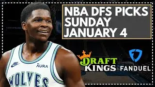 NBA DFS LIVE PRE-LOCK Q&A: SUNDAY JANUARY 4th FanDuel & DraftKings Lineup Advice