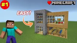 Minecraft best Survival House Ep.1 | How to make best house 