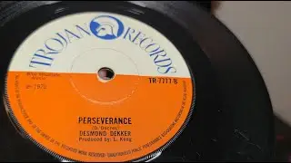 Perseverance ~ Desmond Decker ~ 1970 Trojan 45rpm Vinyl ~ 2019 MPK TT270 Record Player