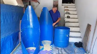 canoa de três bombonas projeto 90pra10 esplicando corte (parte 1)