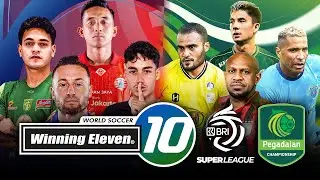 Winning Eleven 10 PS2 - BRI Super League & Pegadaian Championship 2026 Patch by Gungbox