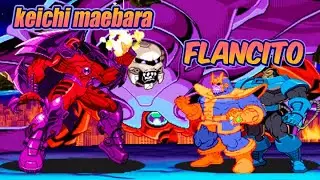 ВОЙНА НАСТУПЛЕНИЯ В MARVEL ПРОТИВ CAPCOM!!🔥🔥🔥 ФЛАНСИТО ПРОТИВ КЭЙЧИ МАЭБАРА!!