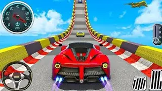 GT Car Stunt 🔥 Crazy Mega Ramp Stunts | Impossible Track Gameplay 😍