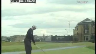 Sergio Garcia Low Trajectory 17th THE OPEN 2010