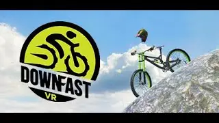 Let's Play Down Fast VR (Early Access) & Initial Impressions Review - Mountain Bike Racing