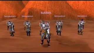 Multiboxing 5 DKs - Leveling...