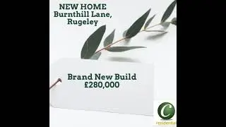 NEW HOME  Burnthill Lane, Rugeley