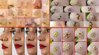 Latest Gold Nose Ring Design 2025 / Gold Nose Ring New Design With Price /New&nbsp;Nose Pin Designs 2025
