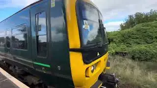 Polsloe Bridge Railway Station | Class 165 at and a tour of the station | 28/09/2024