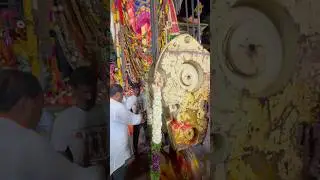 Khairthabad Ganesh Lifting Crane Pooja 2025 #trending #viral #khairatabadganesh #ytshorts #ganesh