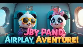 Baby Panda&rsquo;s Airplane Adventure 🐼 | Cartoon for Kids | 3D Animation (part 1)