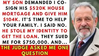 My Son Demanded I Co-Sign His $520K Mortgage. When I Refused, They Sued Me For $750,000