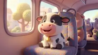 Animals Ride the Bus | Sing & Bounce Song for Toddlers