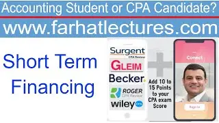 Short Term Finance.  CPA Exam BAR