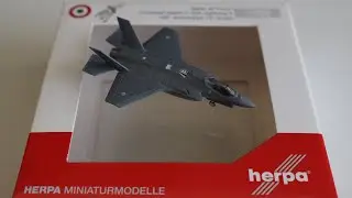 Herpa F-35A Lightning II Italian Air Force 1:200 Unboxing