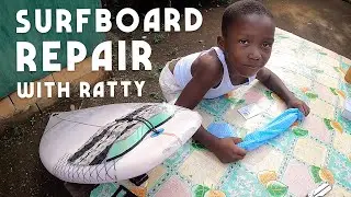 Surfboard Repair with Ratty & Matthew!