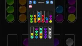 Ball Sort Puzzle by Guru Game: Levels 126, 127, 128, 129, 130