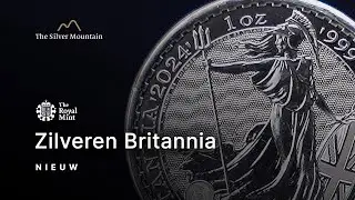1 troy ounce zilveren Britannia munt 2024 | The Silver Mountain
