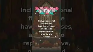 #BlessedBeltane #WitchyVibes #SpringEnergy #ModernWitch #PaganTraditions