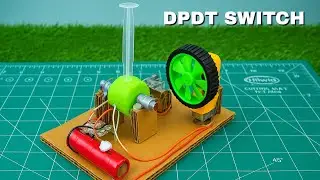 How to make Forward Reverse Switch for DC Motor | DIY Motor Control