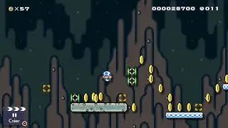 Voici le LAYOUT de mon prochain niveaux sur Super Mario Maker 2